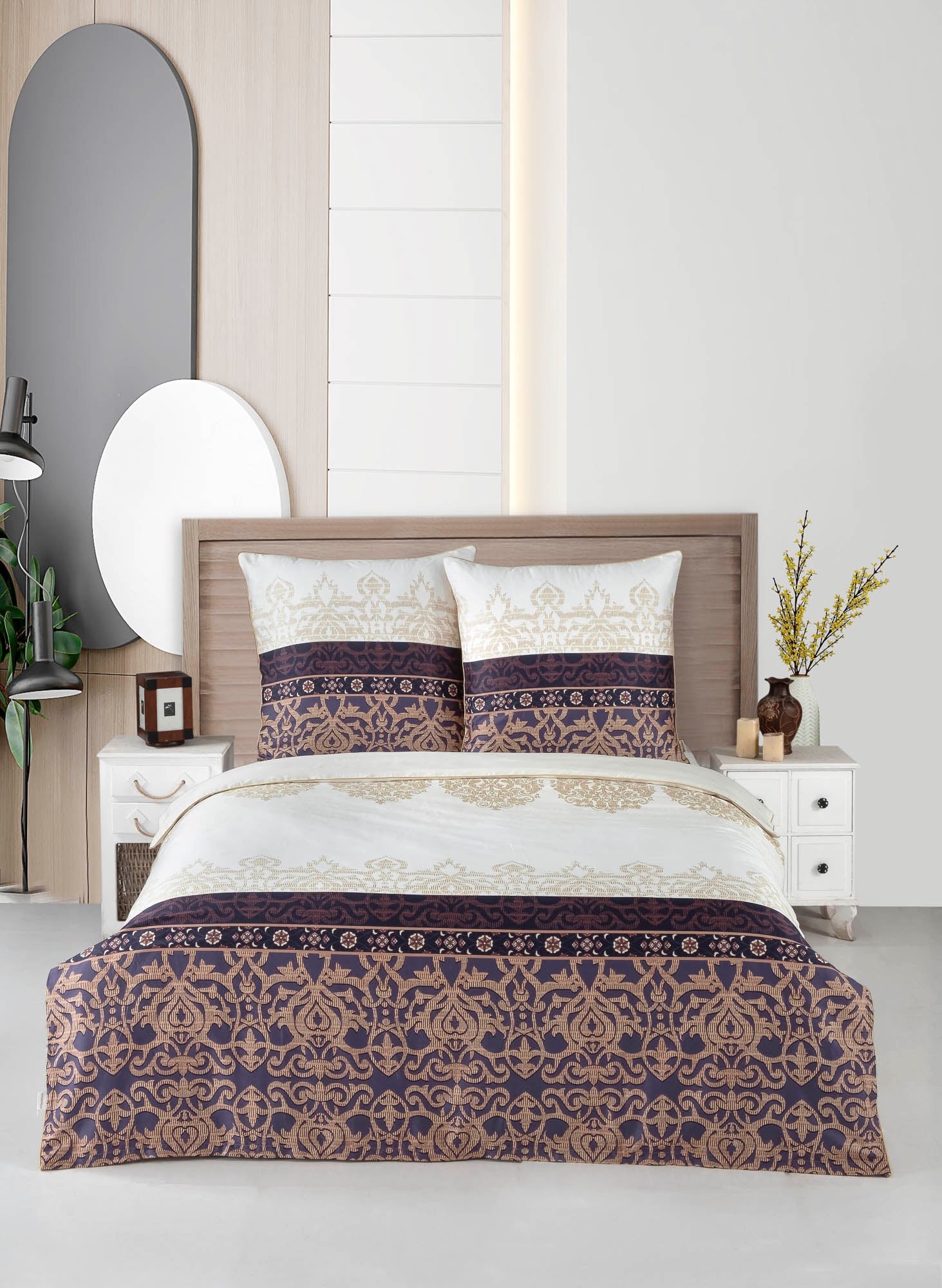 Deluxe Satin Bettwäsche Asrun