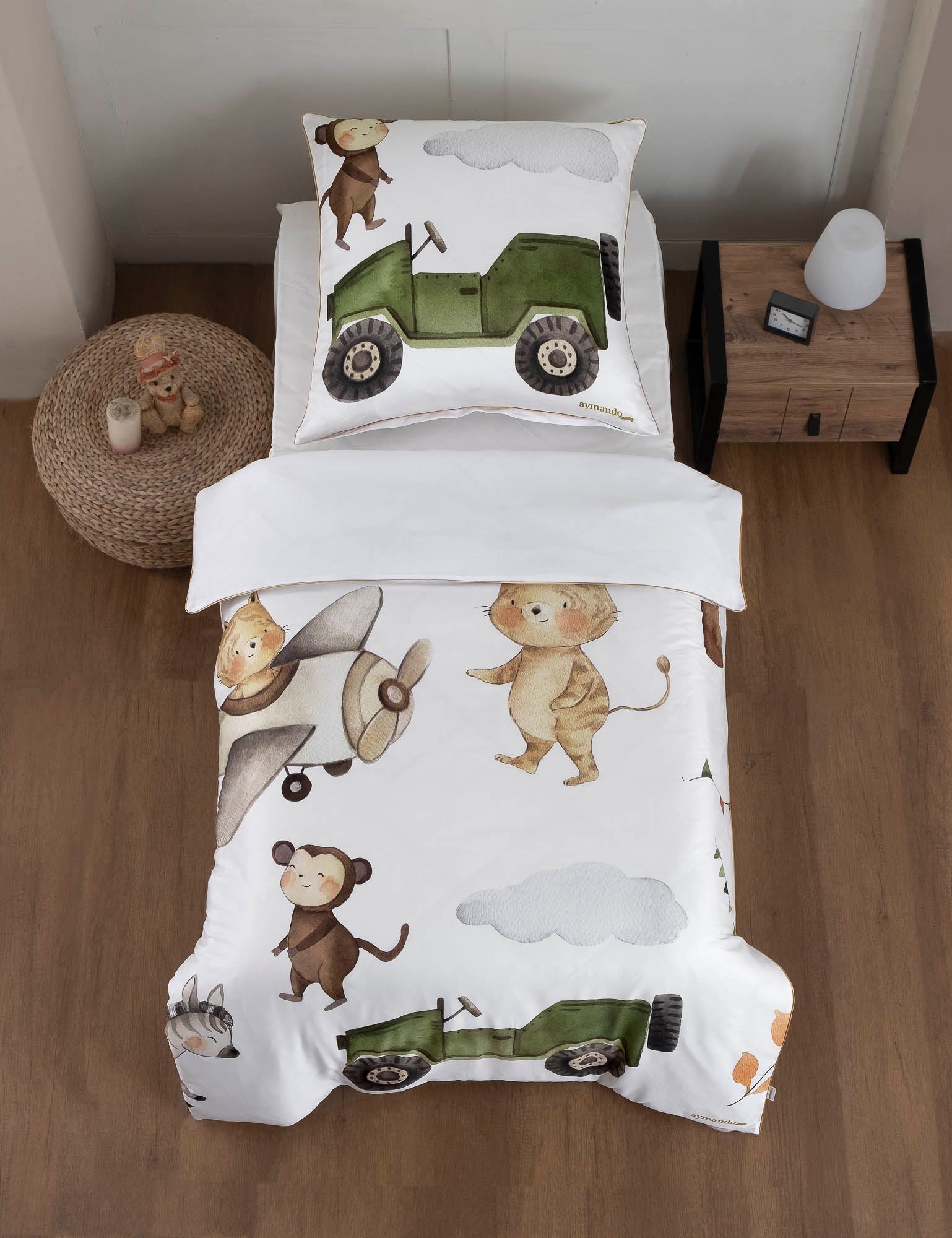 Kinder Bettwäsche Safari