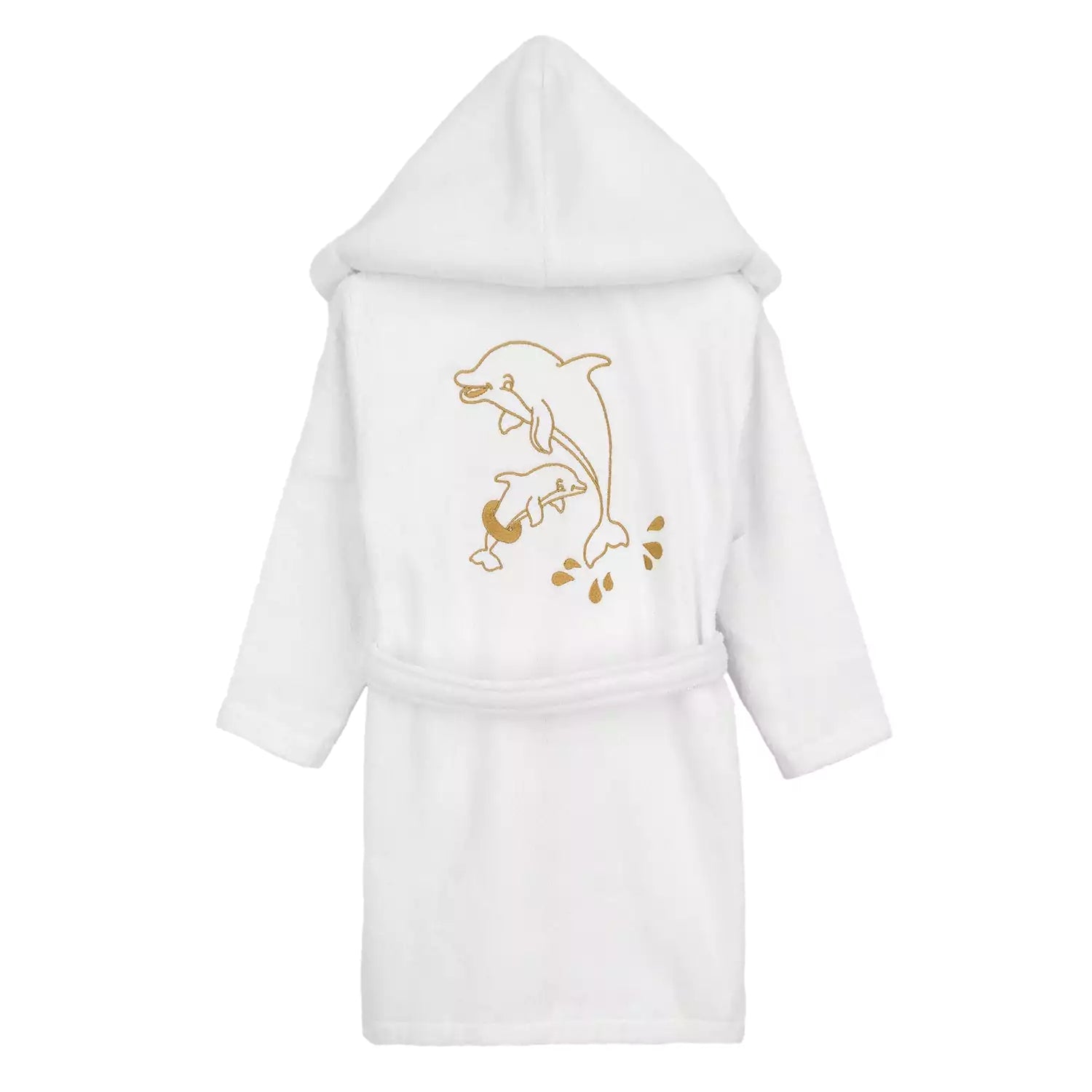 Baby Bademantel Delfin