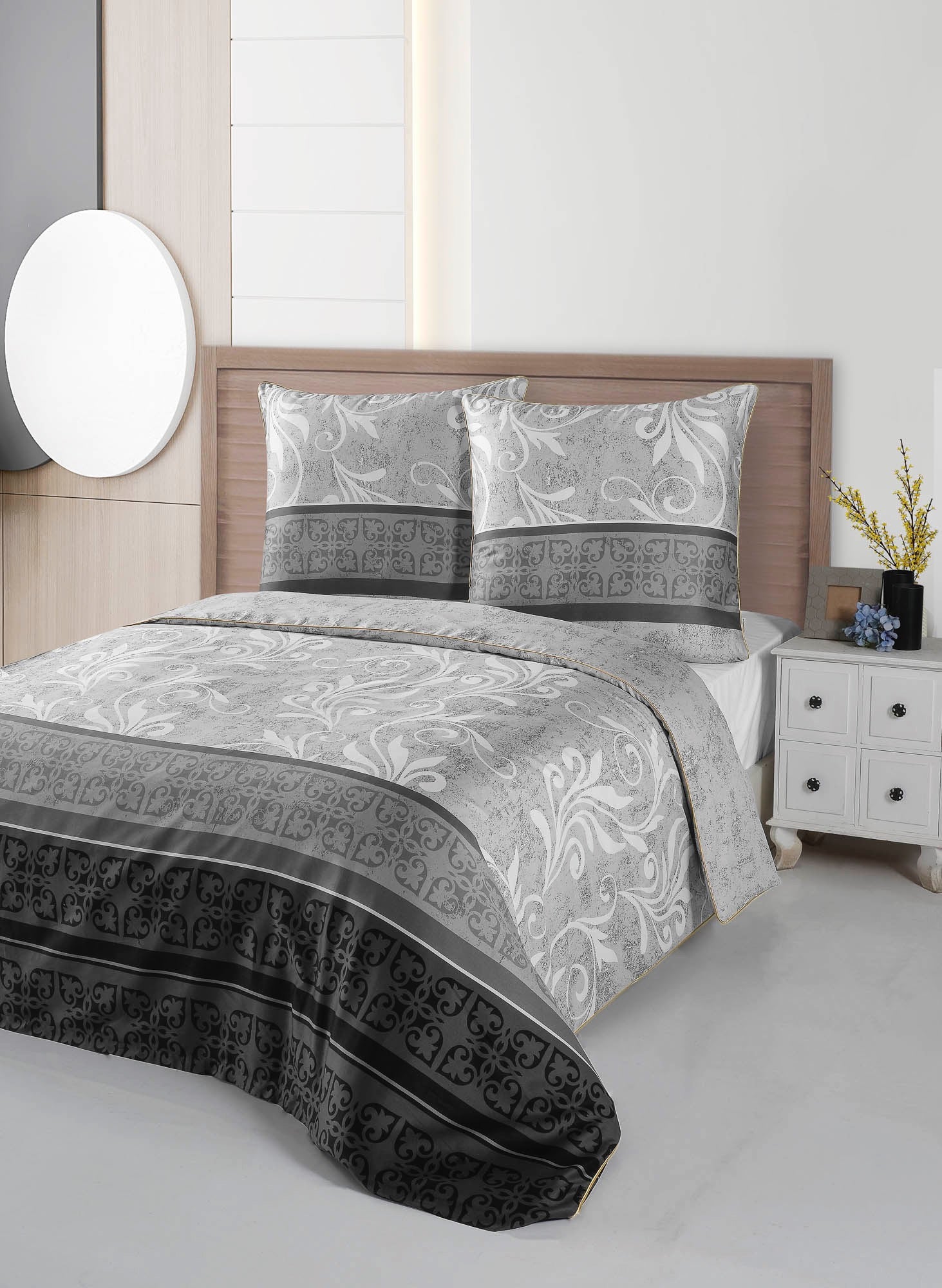 Deluxe Satin Bettwäsche Vena