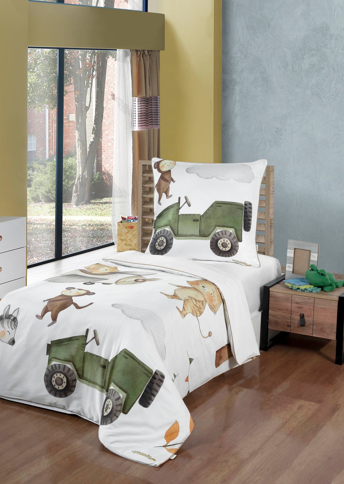 Kinder Bettwäsche Safari