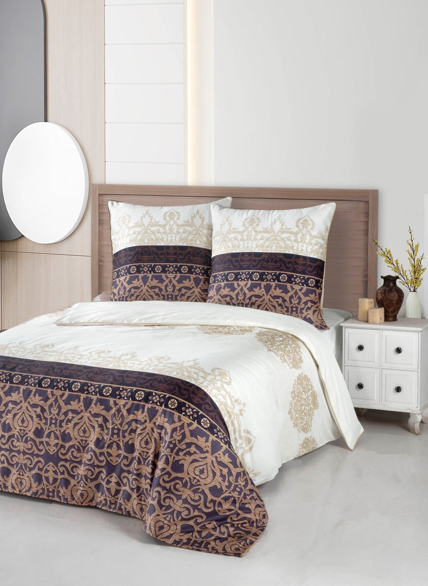 Deluxe Satin Bed Linen Asrun