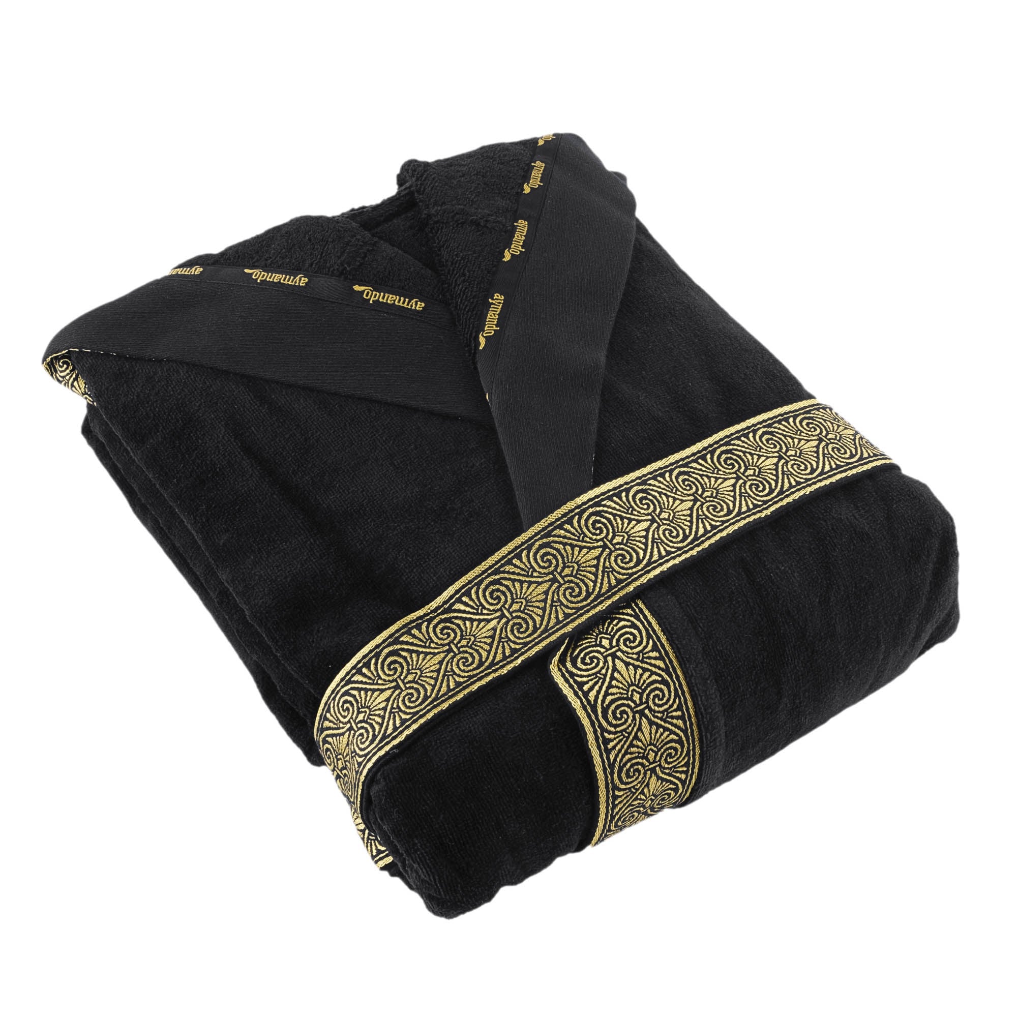 Black and gold discount decorative hand towels